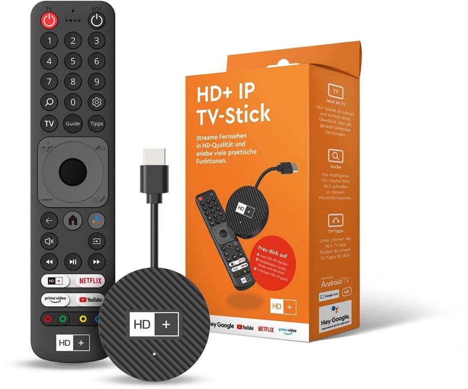 HD PLUS IP TV-Stick (Schwarz)