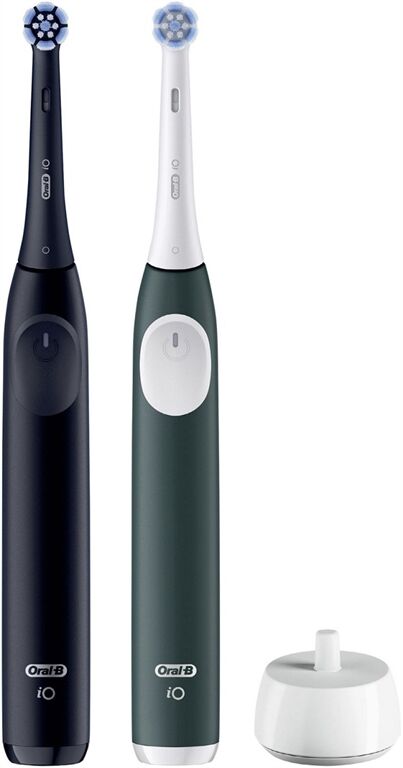 Braun Oral-B iO Series 2 mit 2. Handstück (Night Black/Forest)