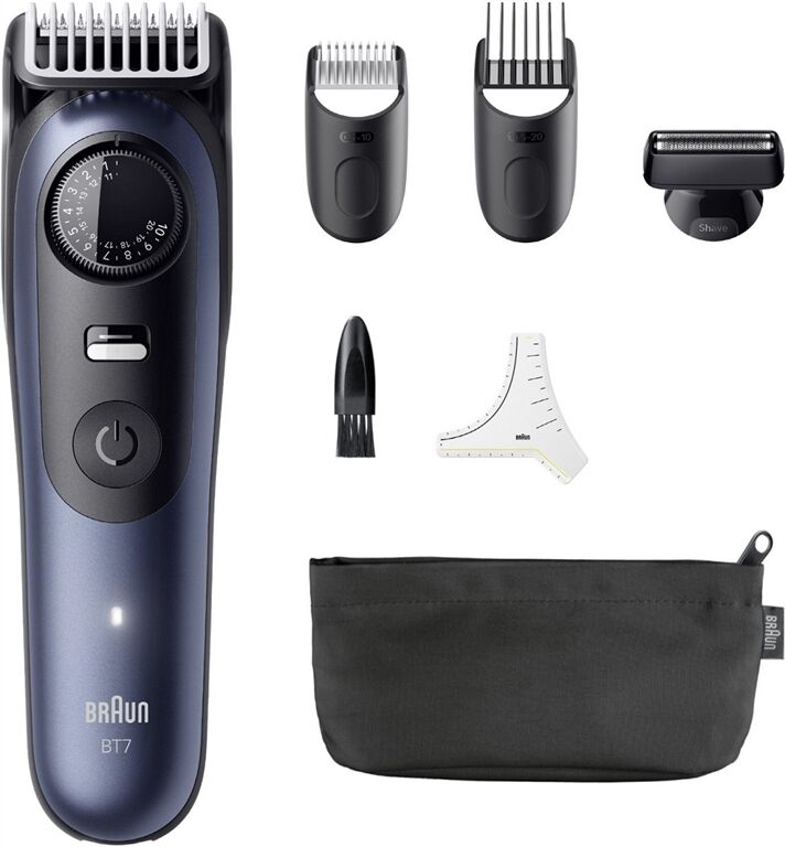 Braun BT7520 Beard Trimmer (blau-schwarz)