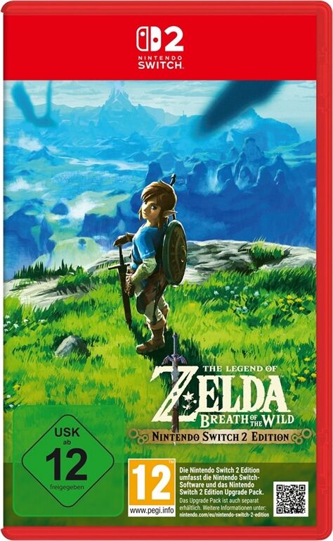 Nintendo The Legend of Zelda: BOTW (Schwarz)