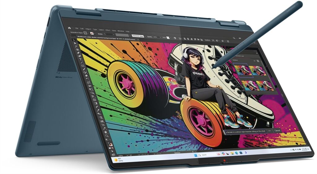 Lenovo Yoga 7 14AKP10 (83JR004JGE) (tidal teal) 14