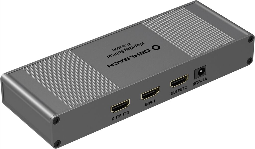 Oehlbach HDMI Verteiler 1:2