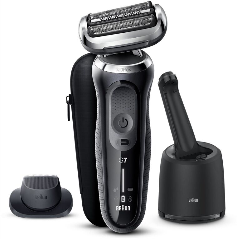 Braun 71-N7200cc Series 7 + gratis cc (Schwarz)