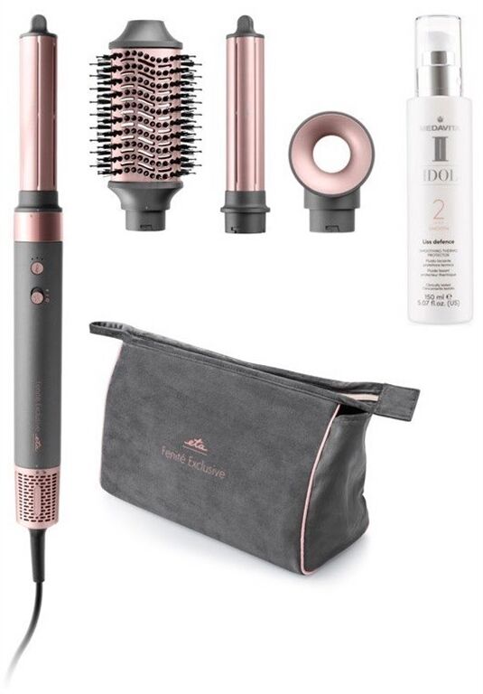ETA FENITÈ Exclusiv Multifuktions AIR-Styler (anthrazit/pink)