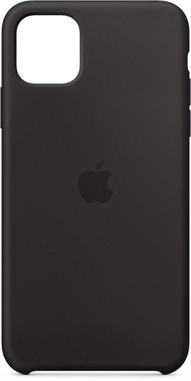Apple Silikon Case für iPhone 11 Pro Max (Schwarz)