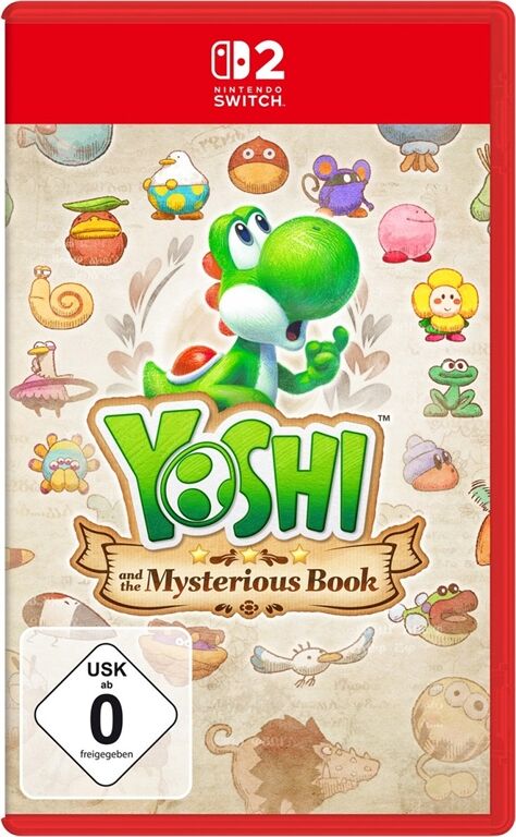 Nintendo SW2 Yoshi and the Mysterious Book (Schwarz)