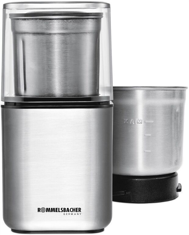 Rommelsbacher EGK 200 Kaffee-/Gewürzmühle (edelstahl)
