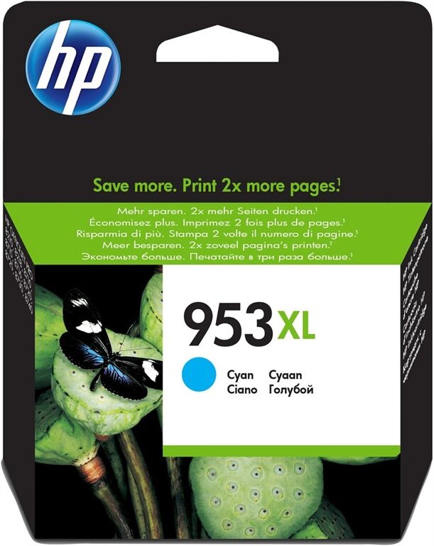 HP 953XL High Yield Cyan Original Ink Cartridge (cyan)