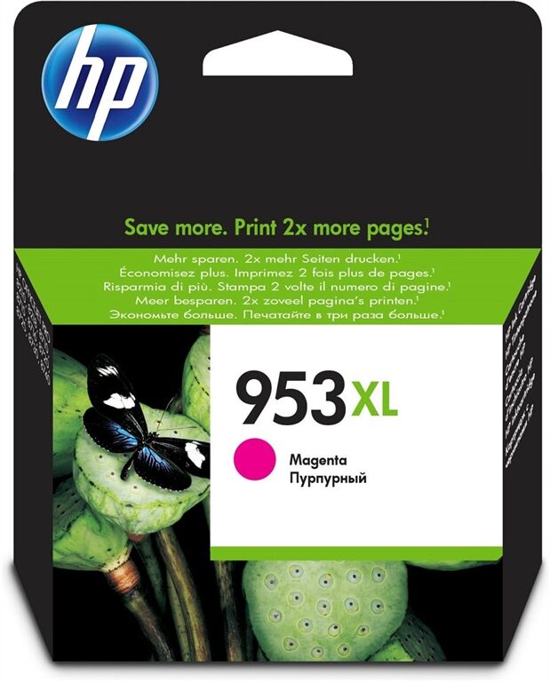 HP 953XL High Yield Magenta Original Ink Cartridge (rot)