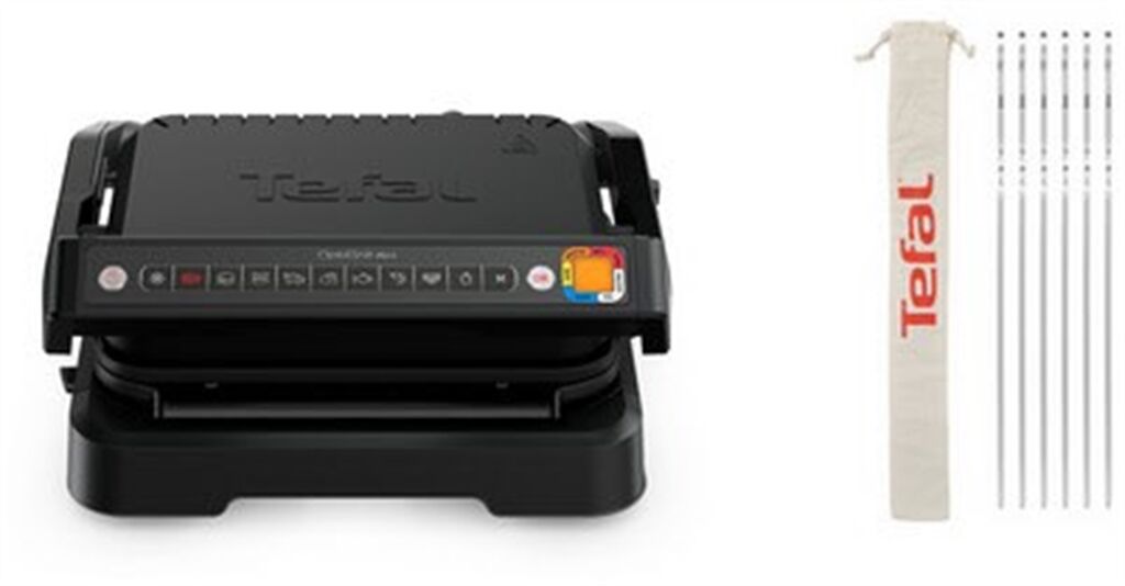 Tefal Set GC7748 Optigrill + Spieße (6 St.)