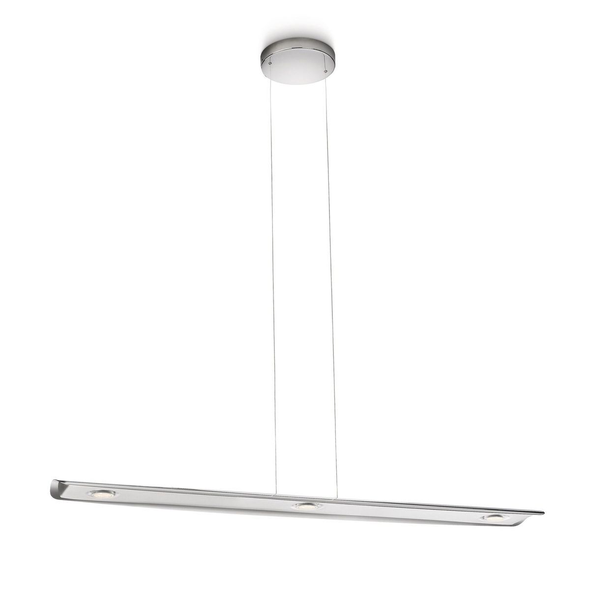 Philips LED-Pendelleuchte Avance, 3x 7,5 W, weiß 3x7.5W SELV I B-Ware