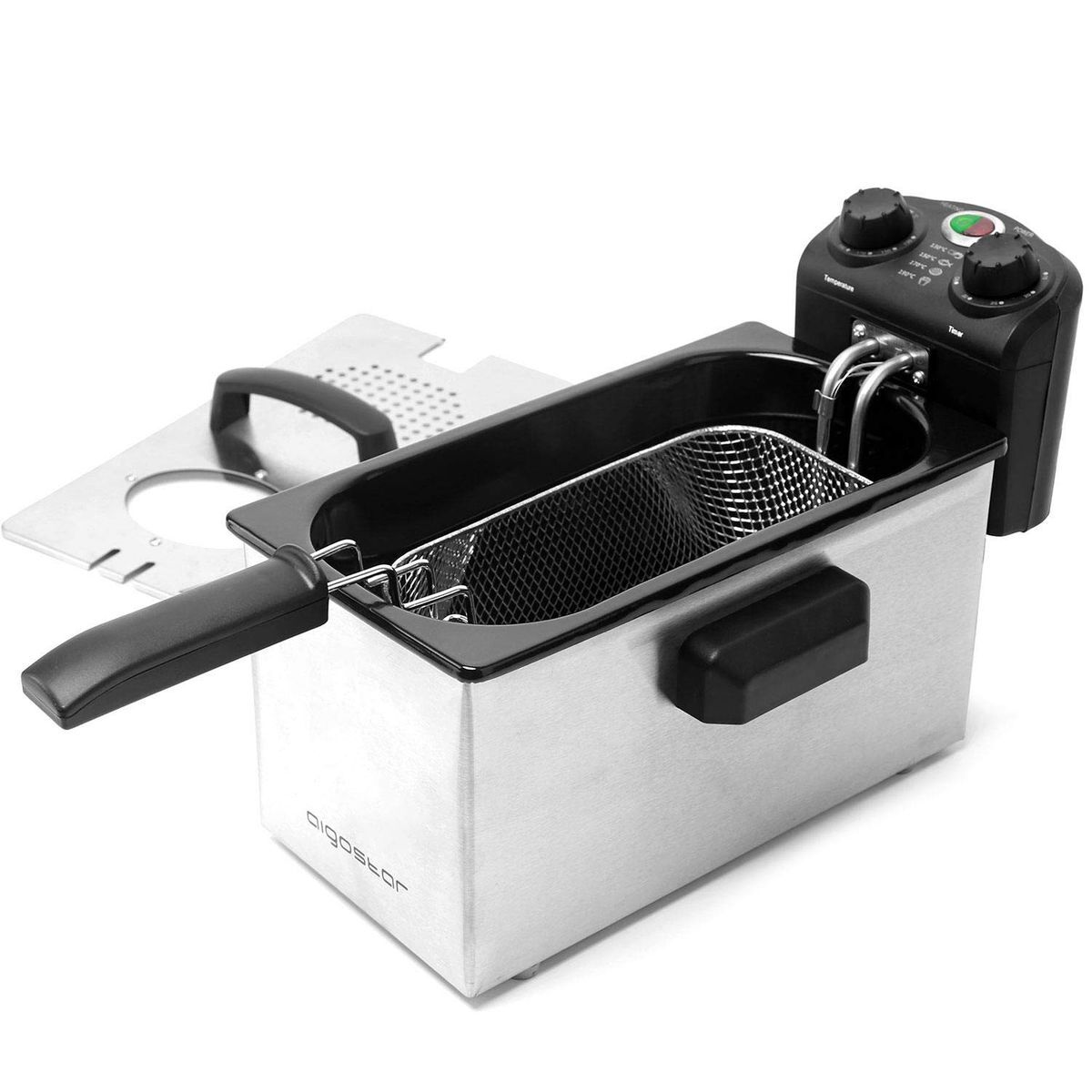 Fritteuse Edelstahl 'Ken 30LET' 2000 Watt, 3 Liter