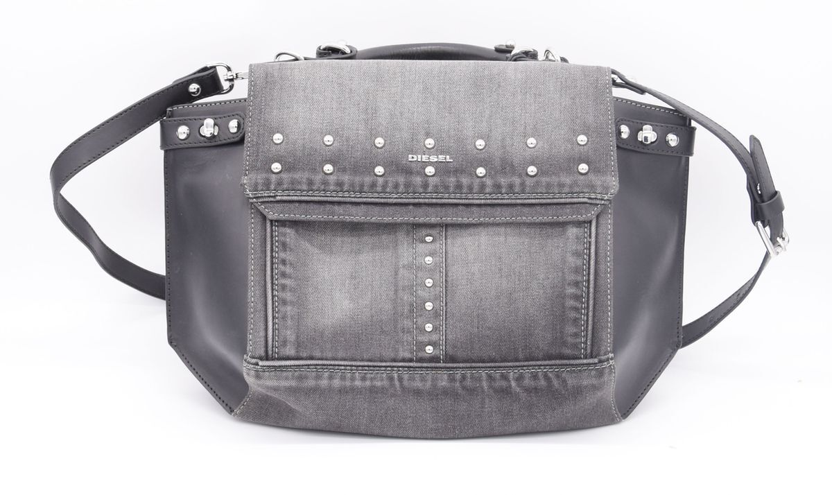 Handtasche - Satchel 'DE-MIDNIGHT / MIDNIGHT X04554' klein, Schwarz