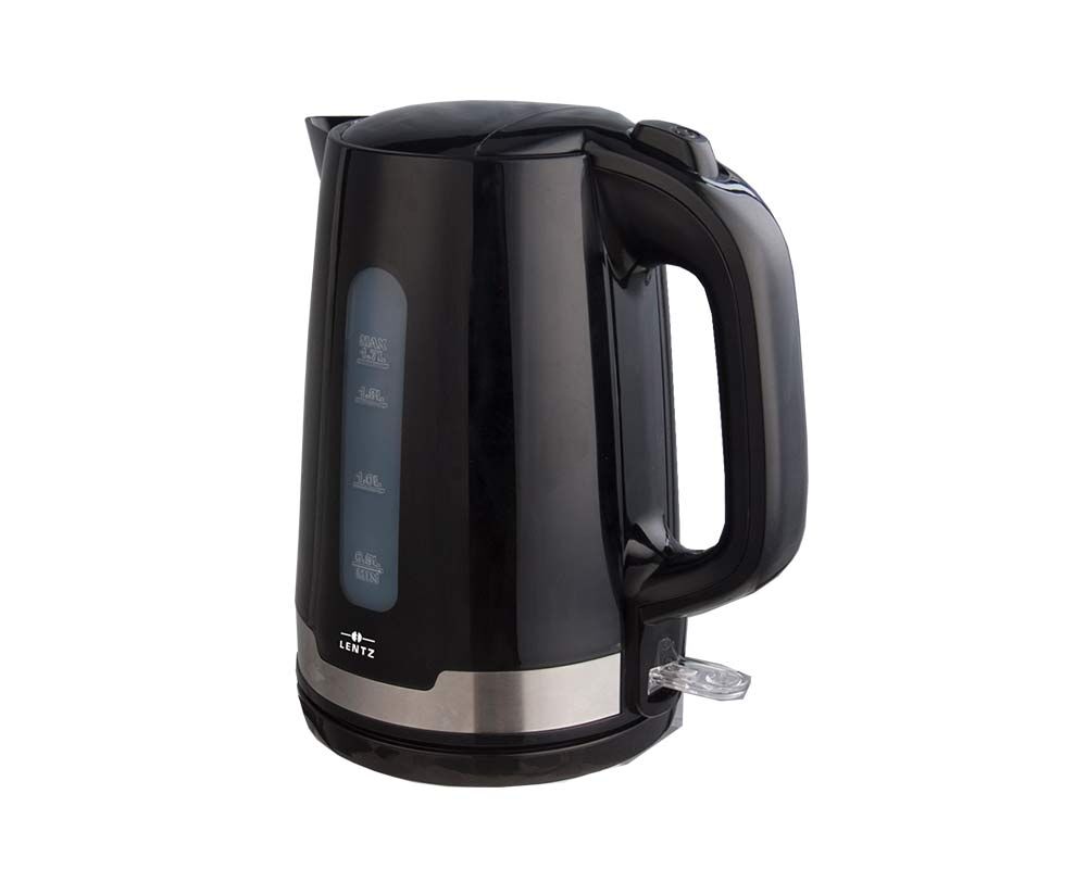Wasserkocher 1,7L, Schwarz