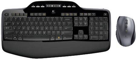 Wireless Desktop MK710 - Tastatur-Maus-Set, kabelbos, schwarz
