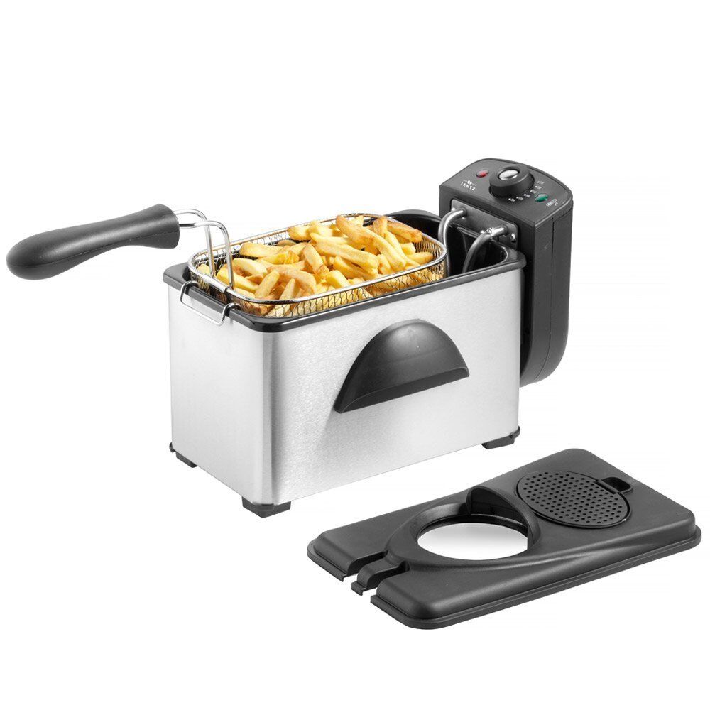 Fritteuse Edelstahl 3L