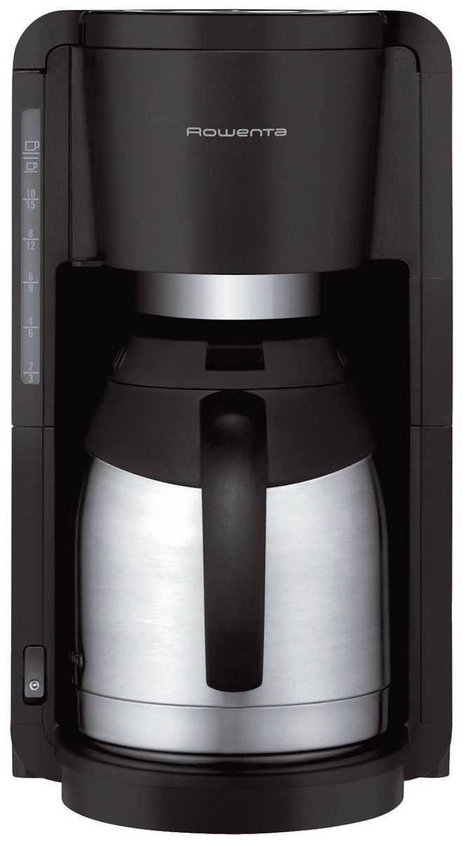 Edelstahl Thermo Kaffeemaschine CT 3818, schwarz