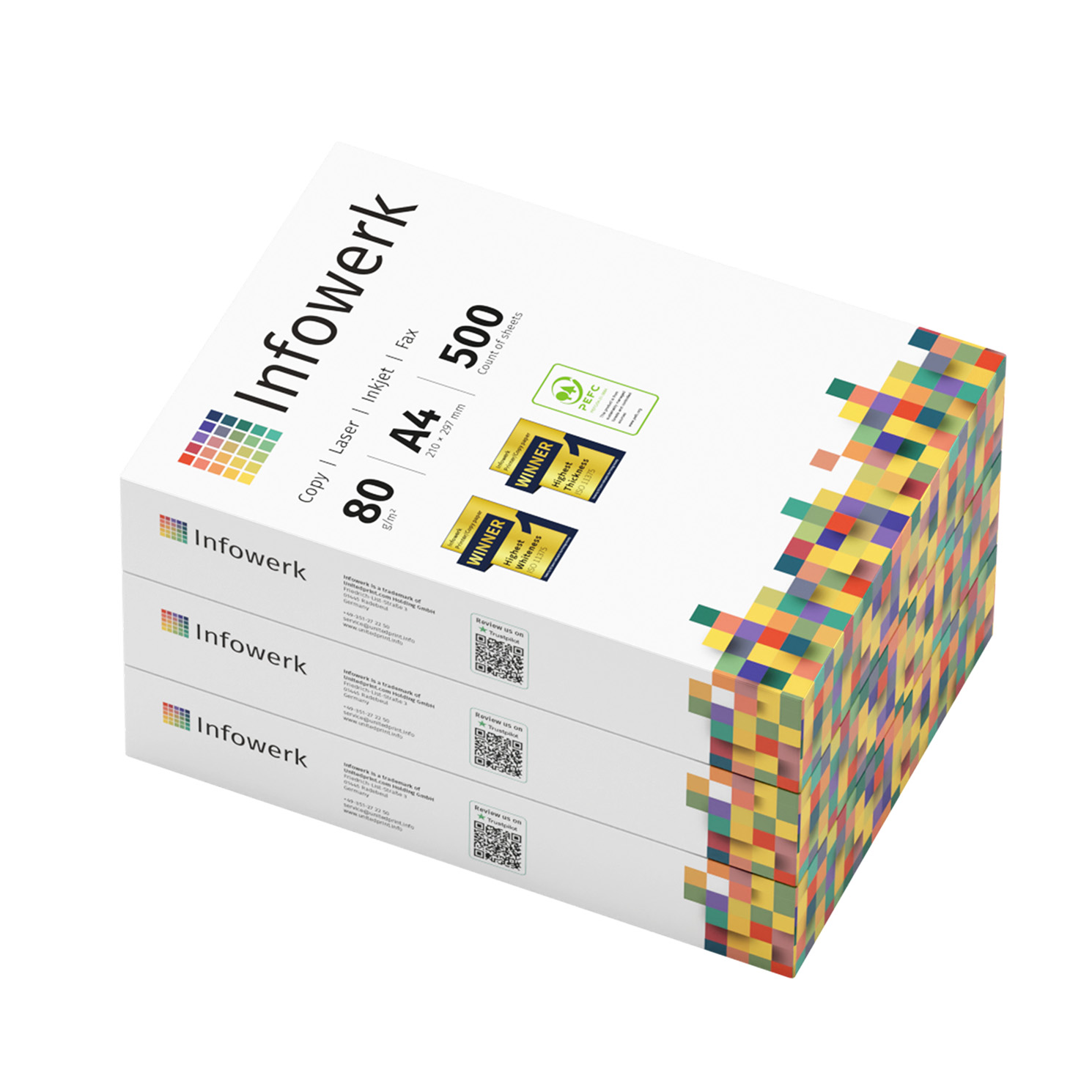 A4 Kopierpapier günstig – 80g 1.500 Blatt