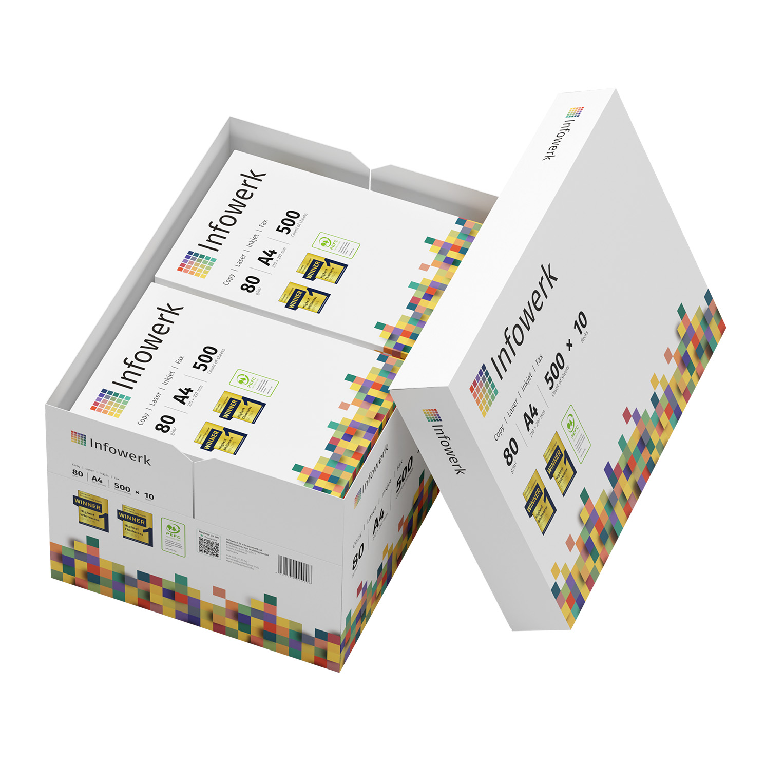 Briefpapier kaufen A4 80g 5.000 Blatt