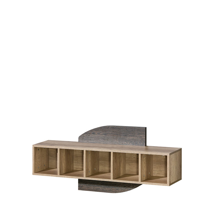 Wandregal Regal Bücherschrank Bücherregal Wohnwand Wohnzimmer Wand Regal Sofort