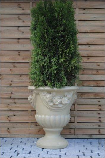 Design Blumentopf Top Pflanz Kübel Gefäß Töpfe Figur Kasten Skulptur PETRA Neu