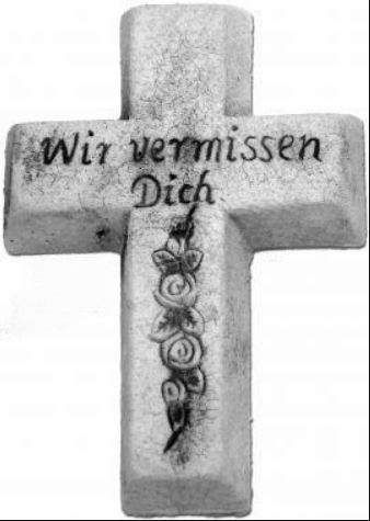 Dekoration Kreuz Grab Deko Grabschmuck Stein Dekoration Statue Skulpturen Kirche