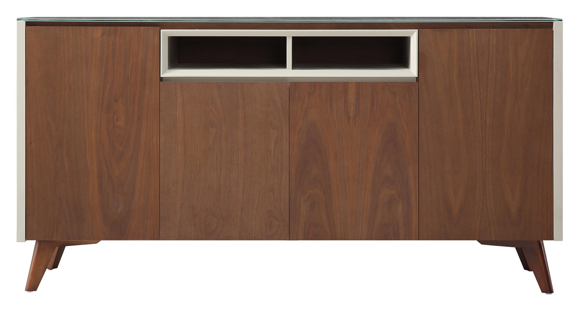 Schrank Vitrine Moderner Schrank Buffet Bar Anrichte Design Kommode Holz Möbel