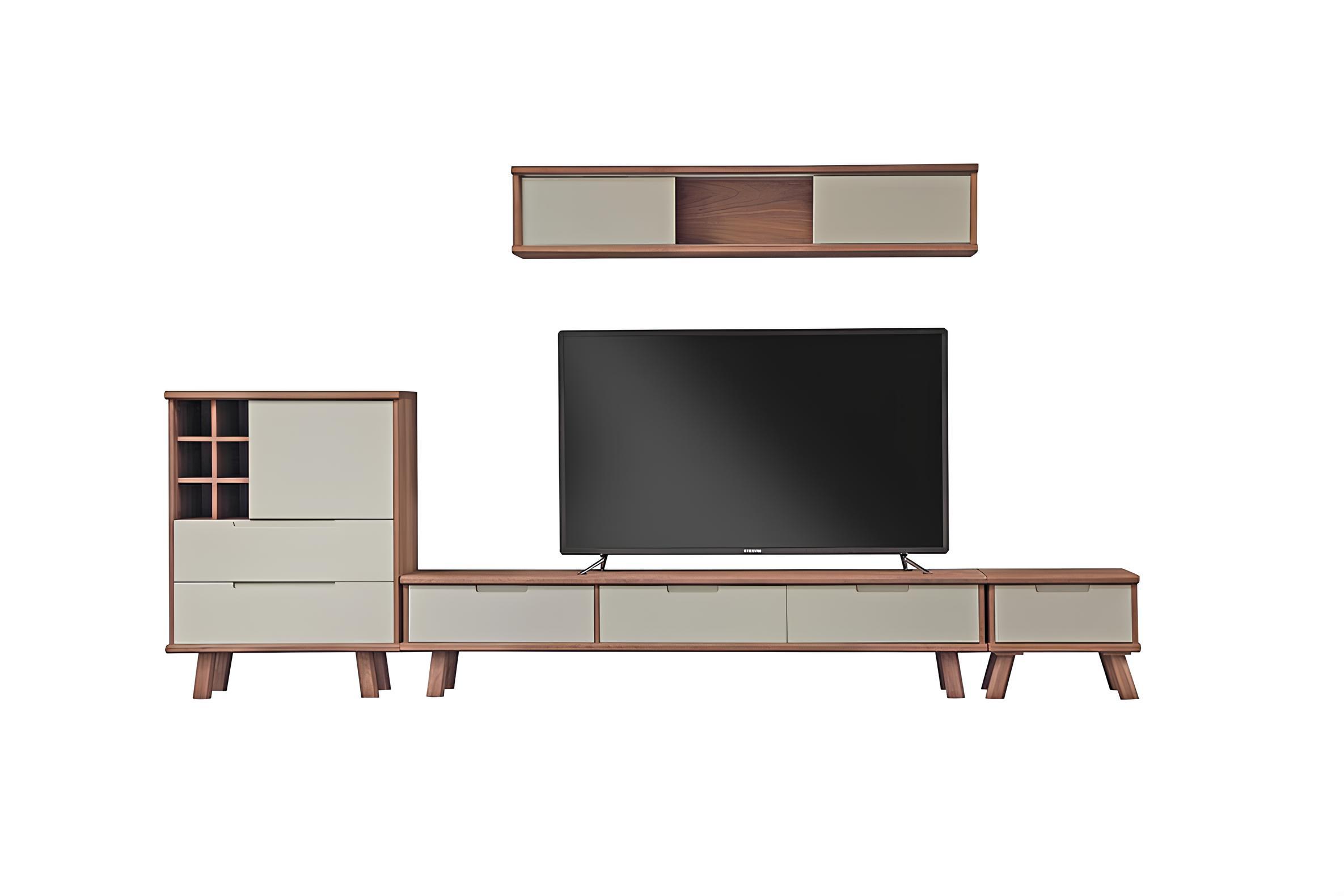 Designer Wohn Wand Konsole Hochwertige Italien Möbel Zimmer Sideboard Vitrine