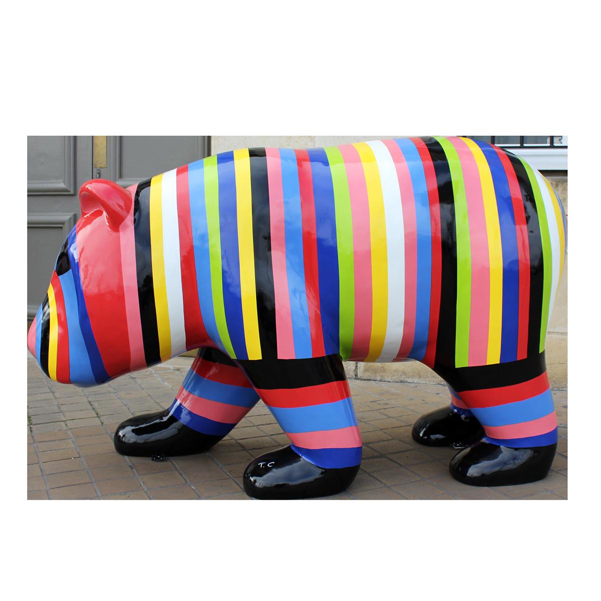 Zoo Figur Statue Design Skulptur Dekoration 165cm Garten Außen Innen Garten Deko