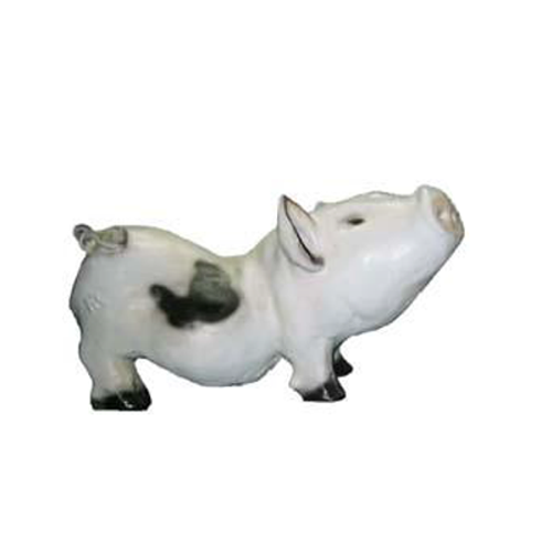 Mast Schwein Bauernhof Dekoration Garten Figuren Statue Tier Wurst Statuen 24cm