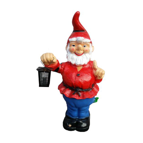 Garten Zwerg 90cm Garten Dekoration Figuren Statuen Figur Hand bemalt Neu