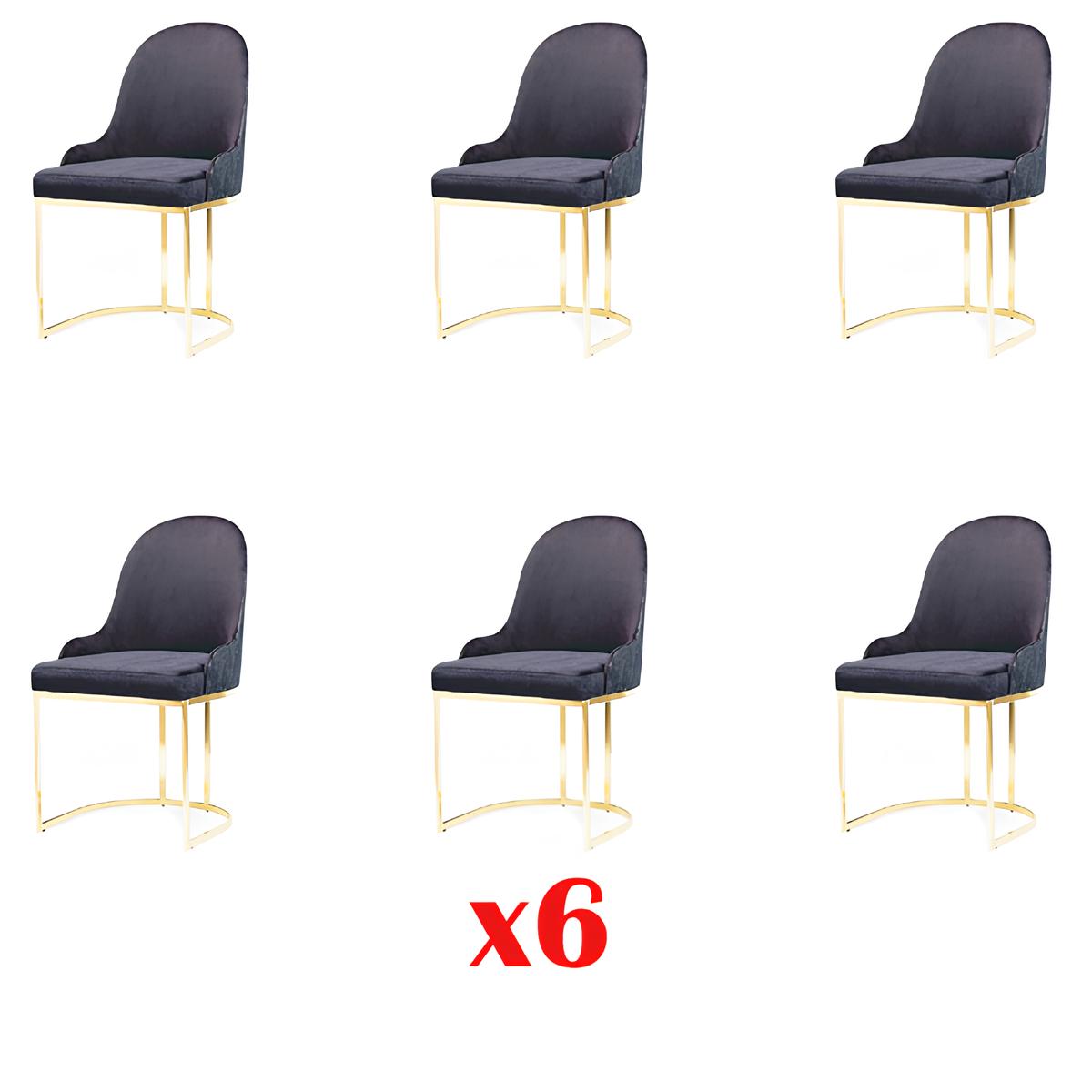 Küche Ess Gruppe Set Stuhl Garnitur Sitz Polster Holz 6x Stühle Lehn Stühle Neu