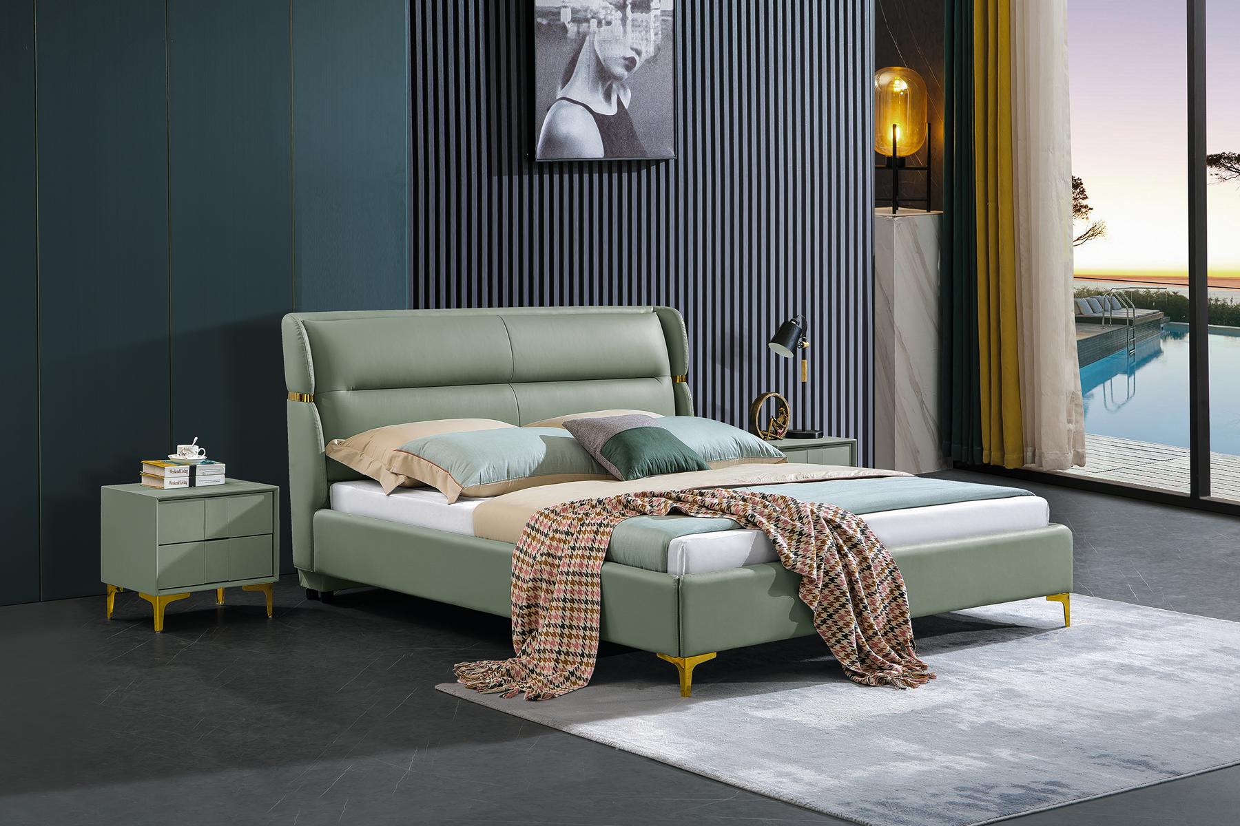 Luxus Bett Schlafzimmer Möbel 2x Nachttisch Set Betten hotel möbel 3tlg. gruppe