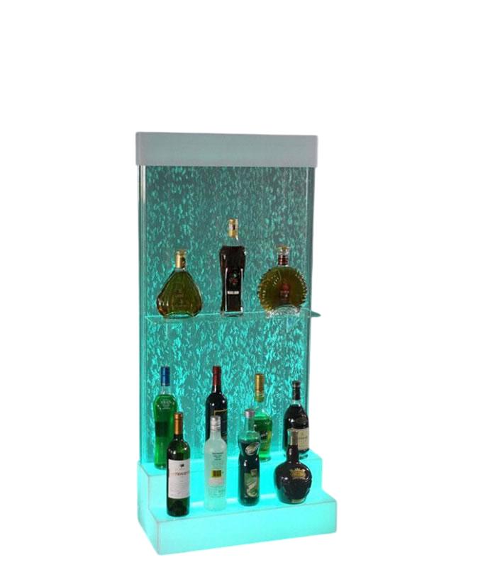 Designer LED Bar Ablagen Wasser Wand Bar Theke Regal Möbel Wasserwände Regal neu