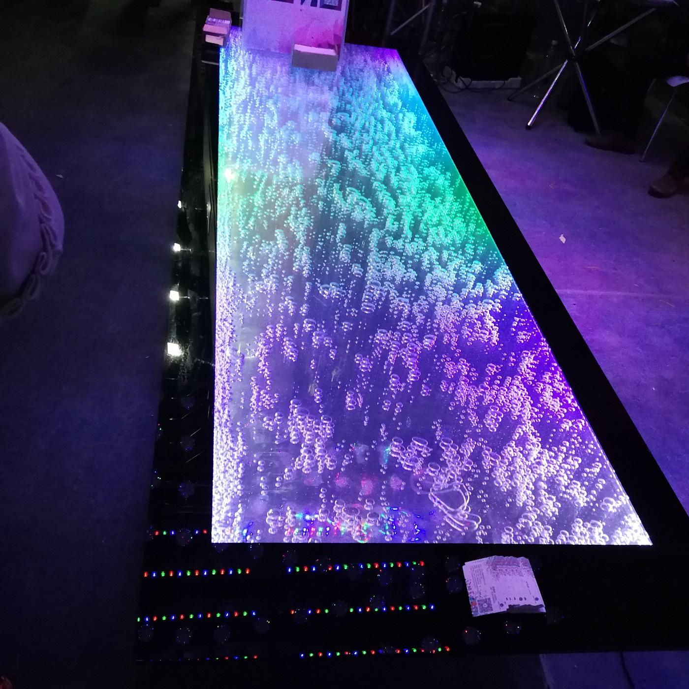 Led Bar Tisch Wasser Wand Bar Theke Regal Möbel Beleuchtete Bartisch Bartheke