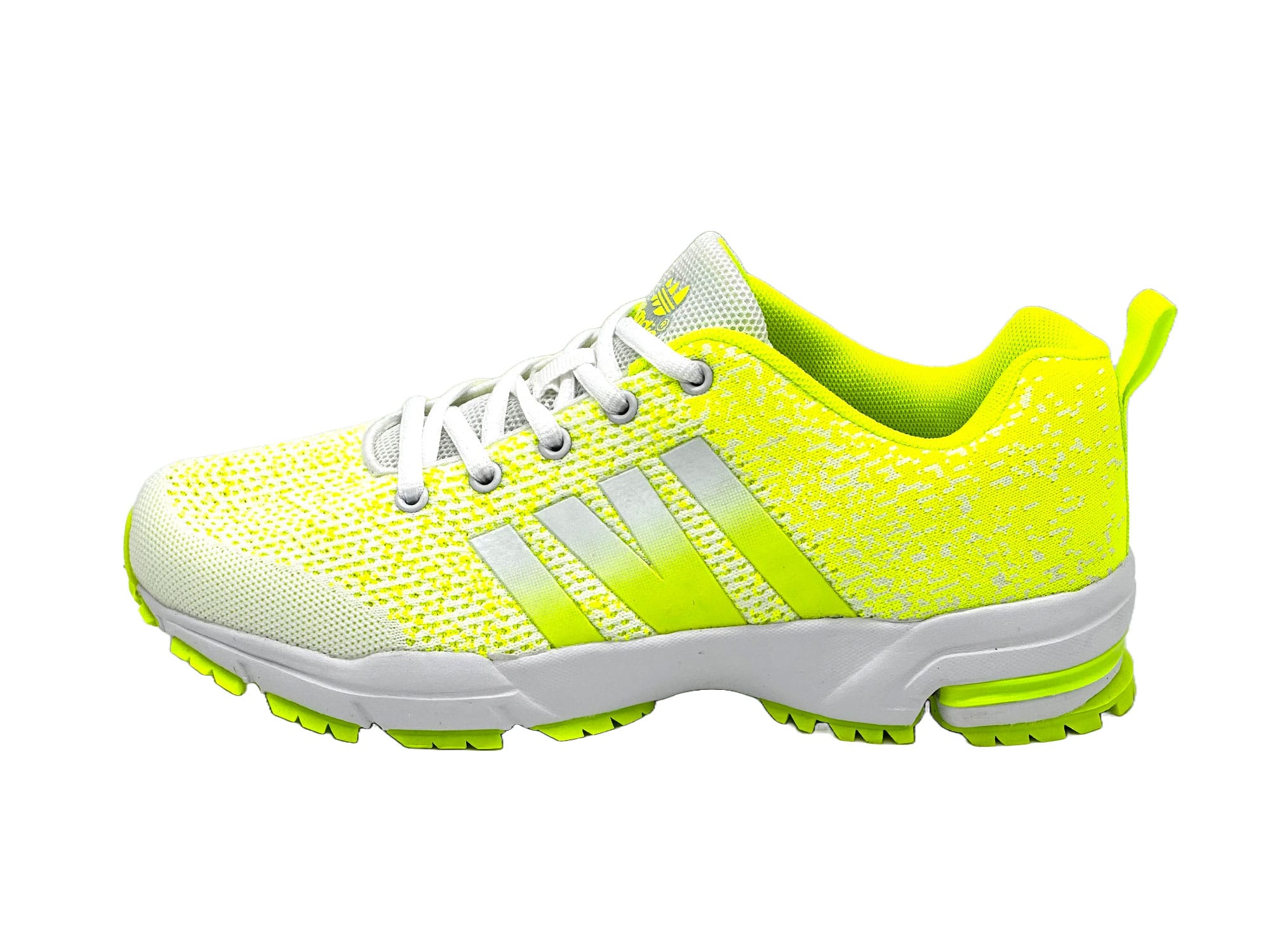 Sportschuhe Turnschuhe Laufschuhe Weiß-Grün 36