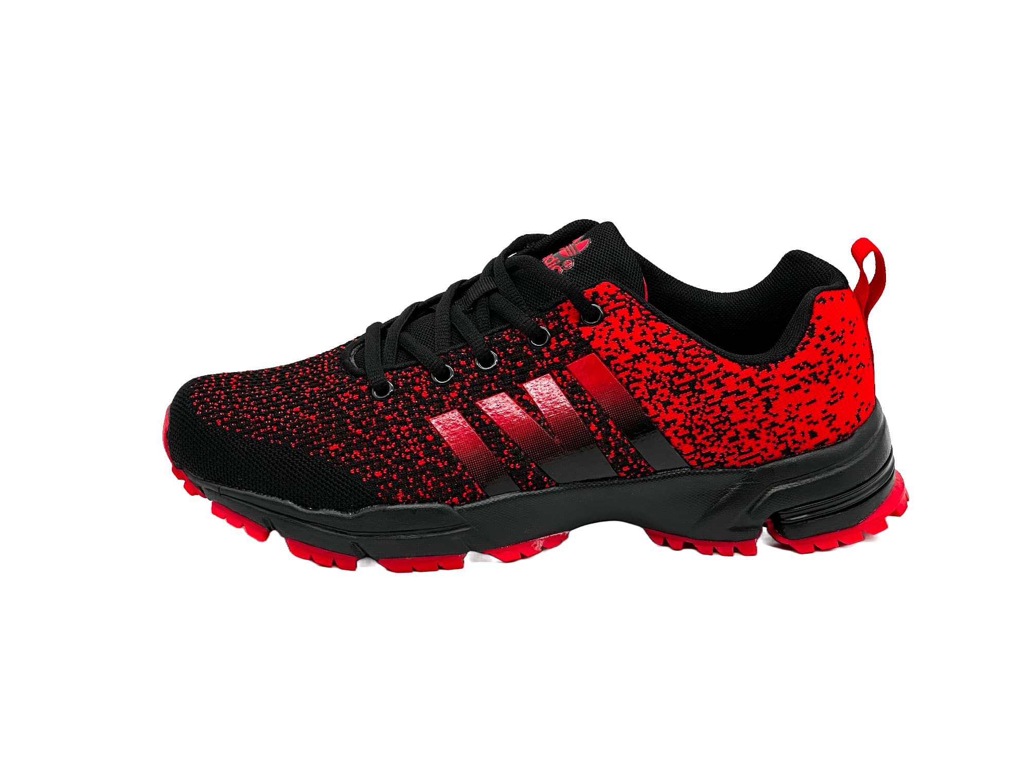Sportschuhe Turnschuhe Laufschuhe Schwarz-Rot 41