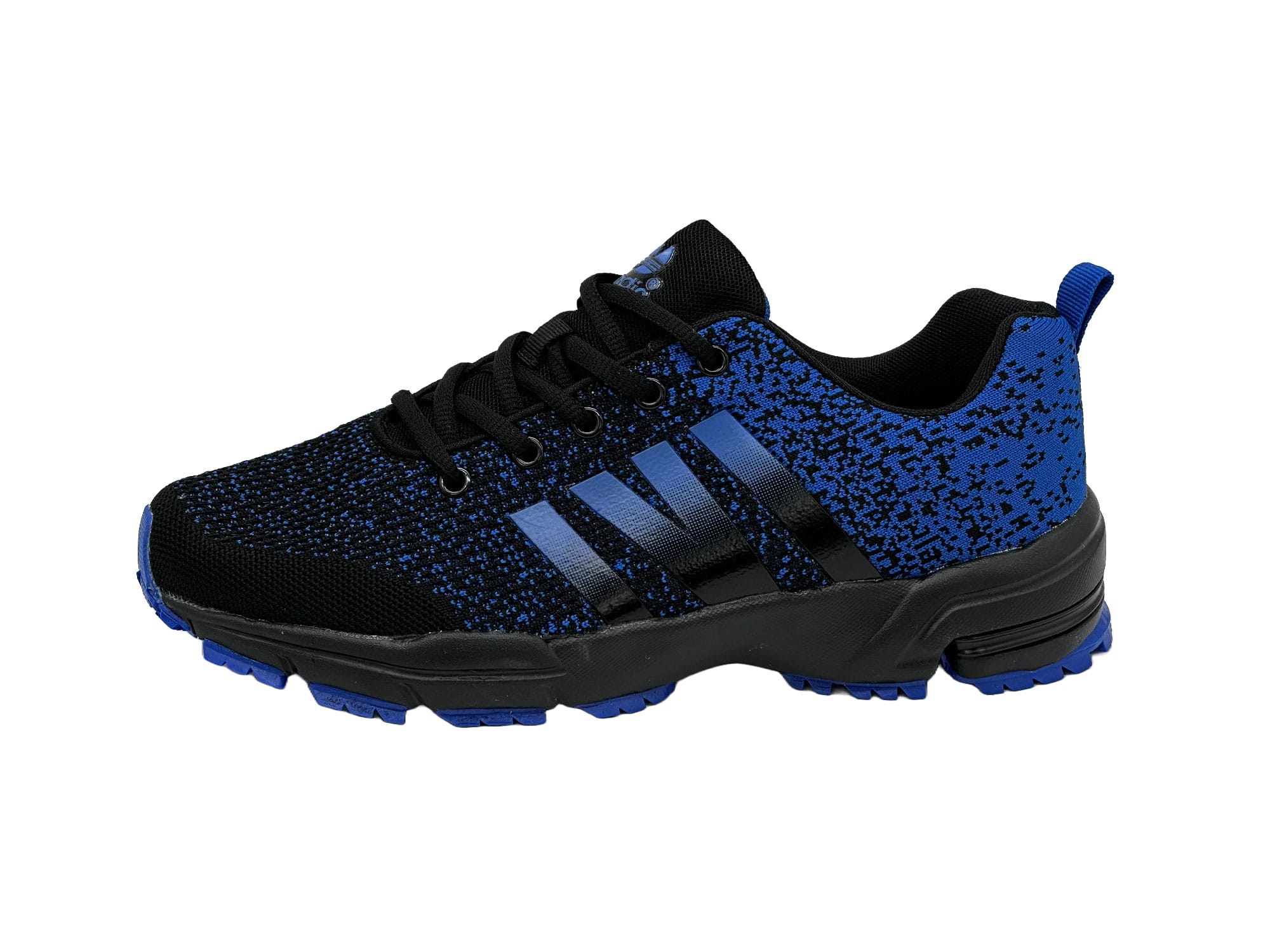 Sportschuhe Turnschuhe Laufschuhe Schwarz-Königsblau 36