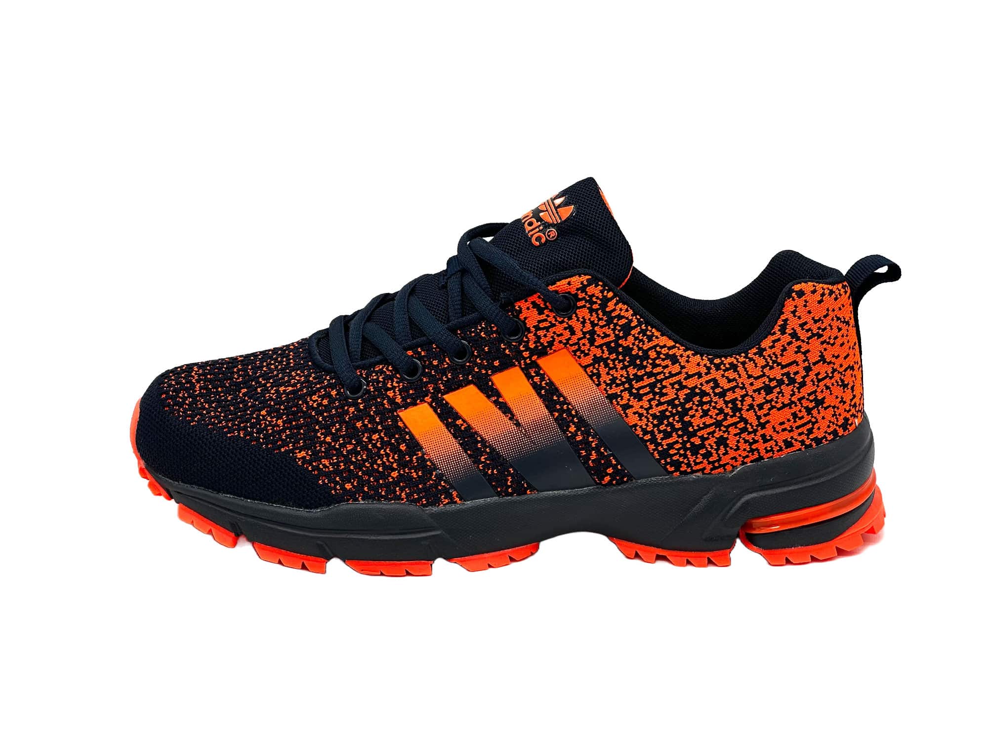 Sportschuhe Turnschuhe Laufschuhe Navy-Orange 36