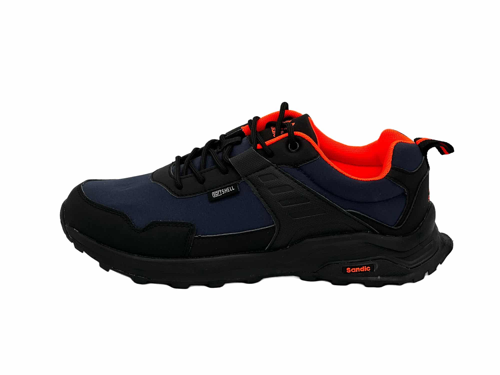 Softshell Trekkingschuhe Wanderschuhe Schwarz-Navy 41