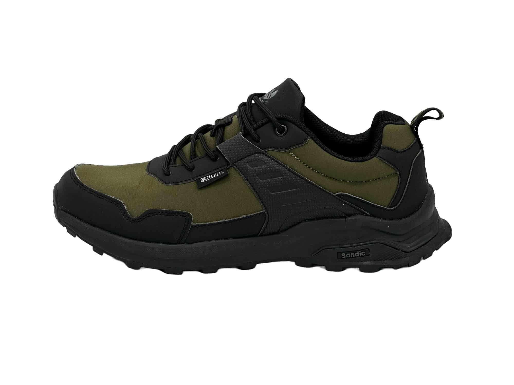 Softshell Trekkingschuhe Wanderschuhe Kraki-Schwarz 41