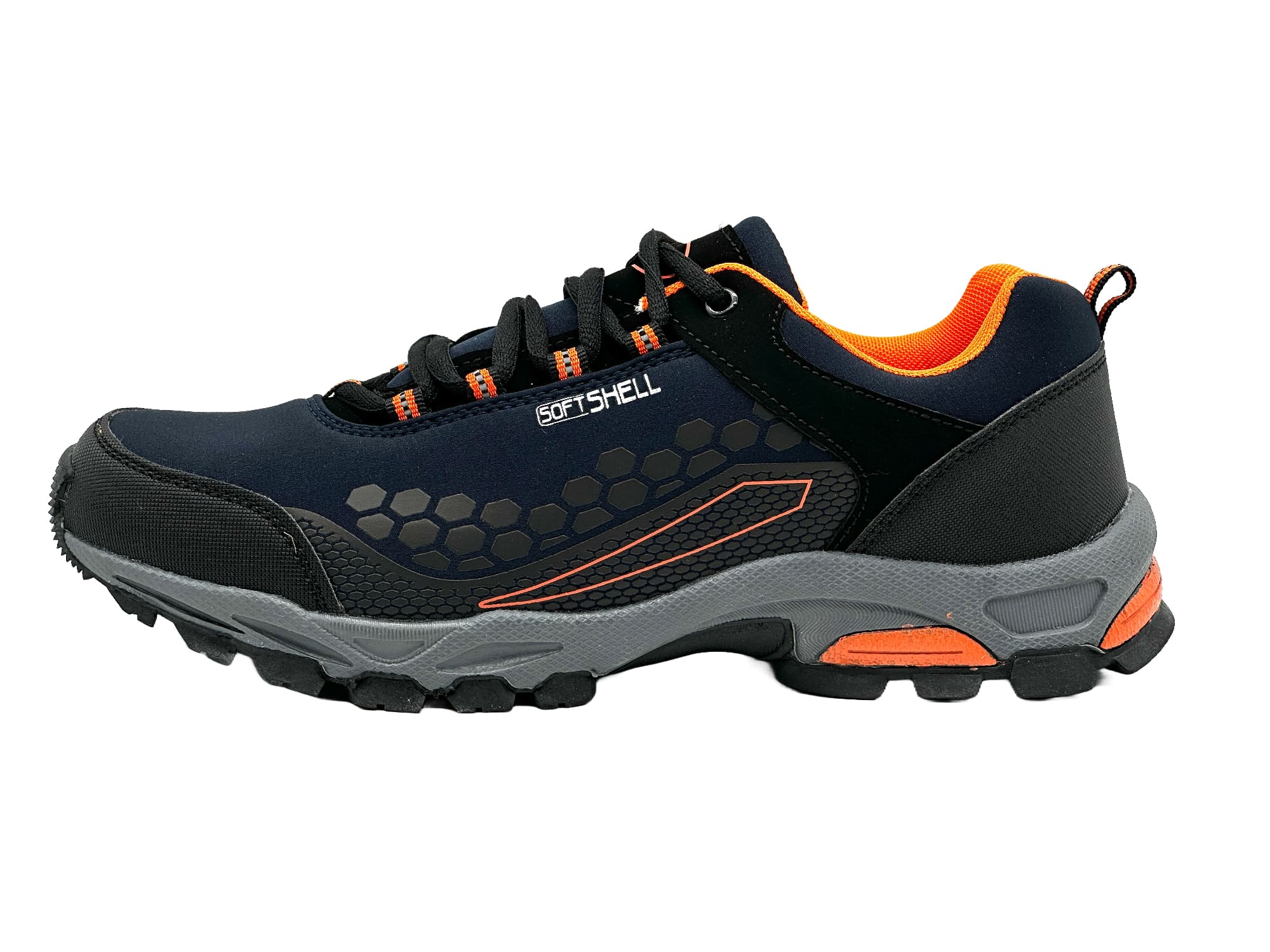 Wanderschuhe outdoor Jogging Schuhe Navy-Orange 36