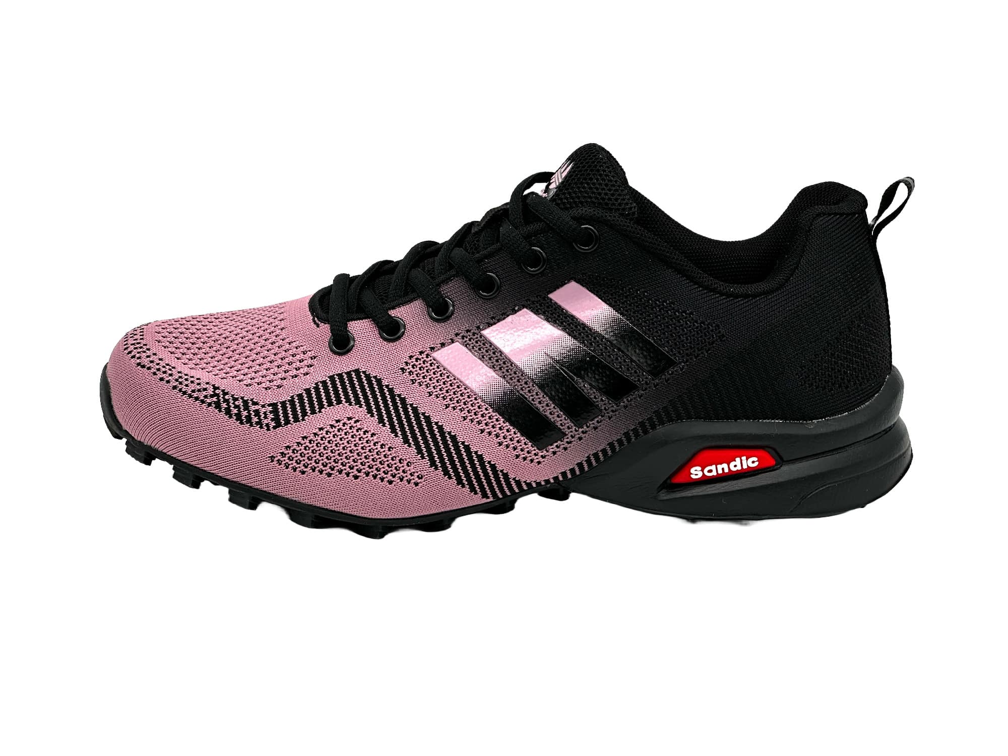Laufschuhe  Sneaker Turnschuhe Helllila-Schwarz 36