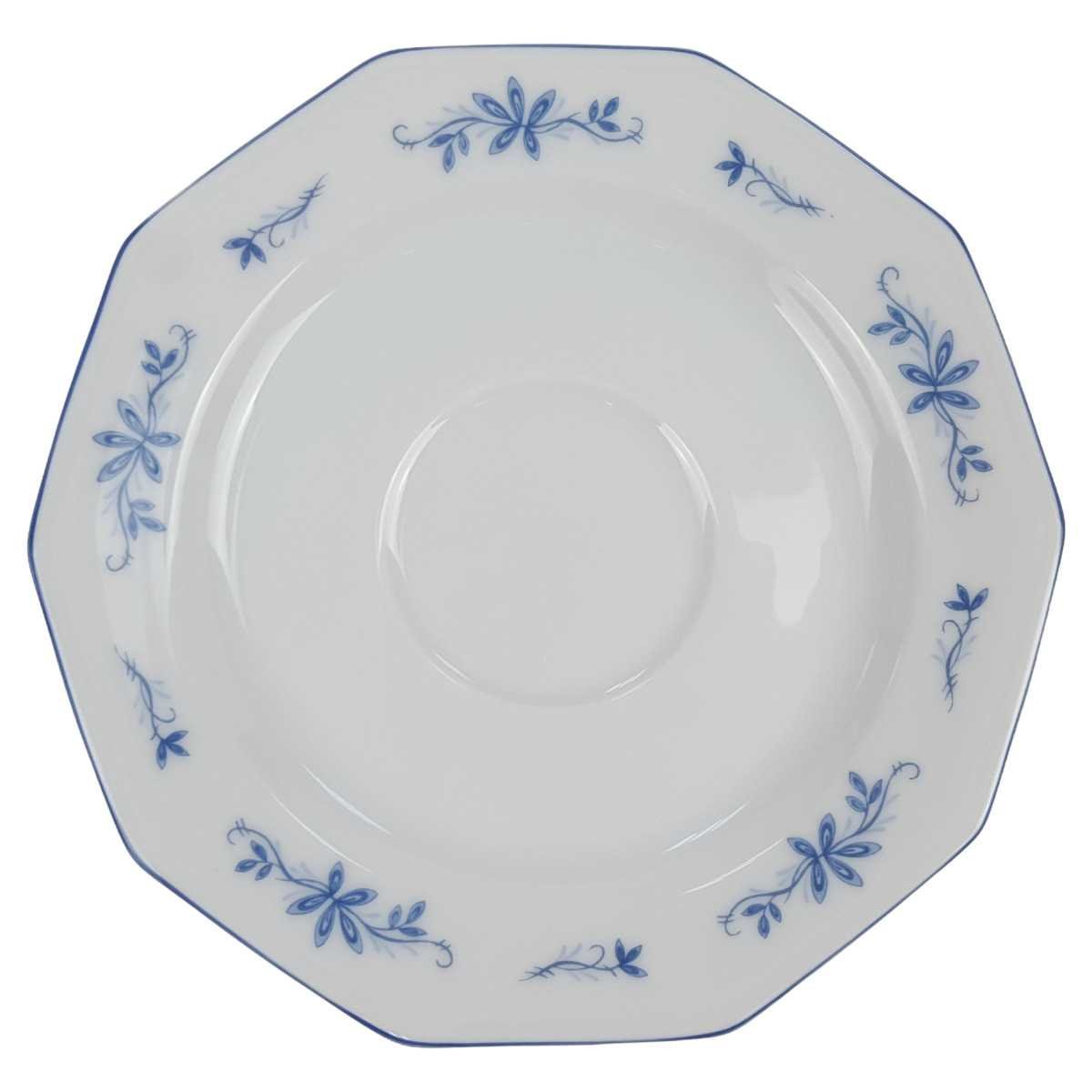 Untertasse für Kaffee 14 cm Winterling Marktleuthen Blaue Blumen gebraucht - sehr gut