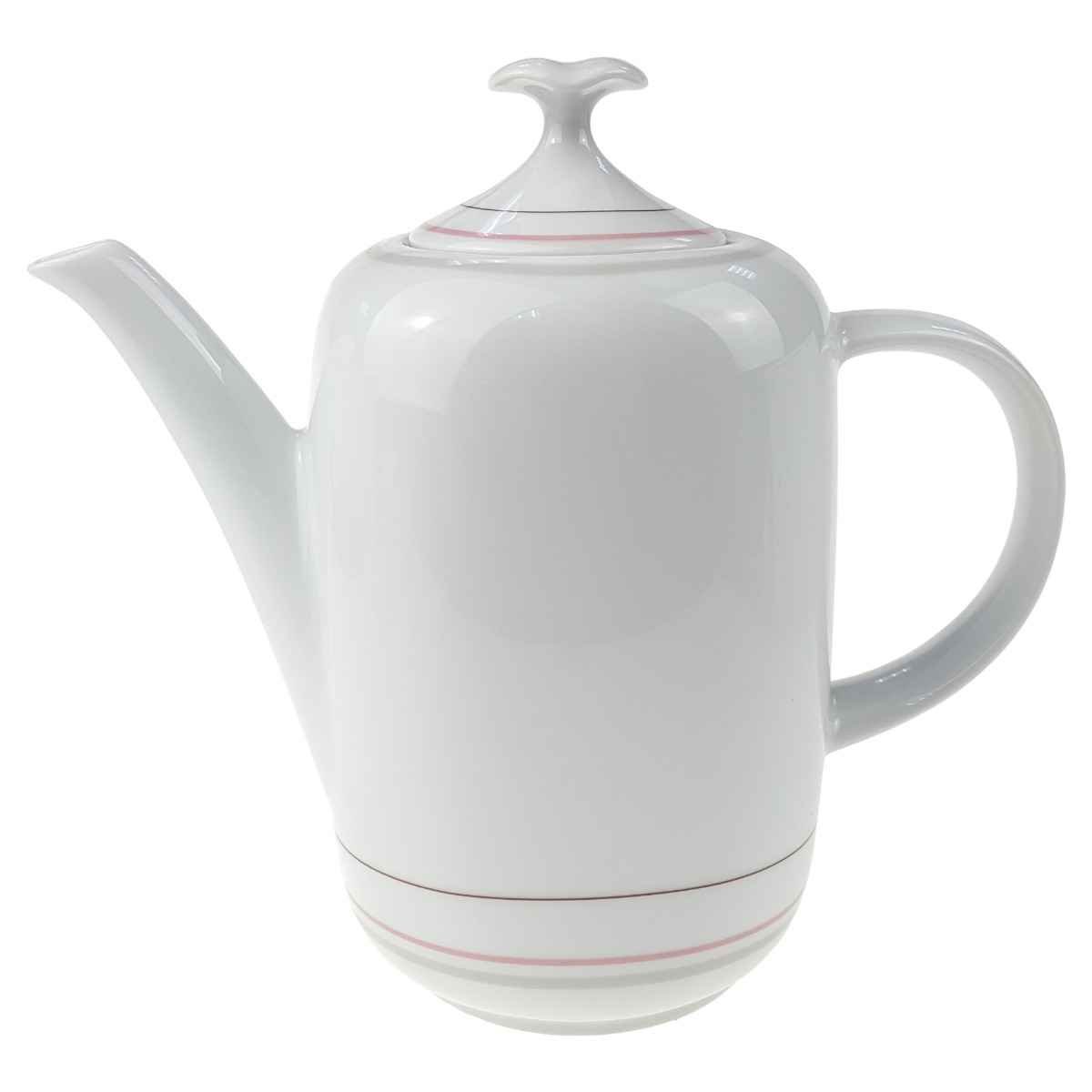 Kaffeekanne Winterling Kirchenlamitz Simona Rosa Grau Braun Streifen gebraucht - sehr gut