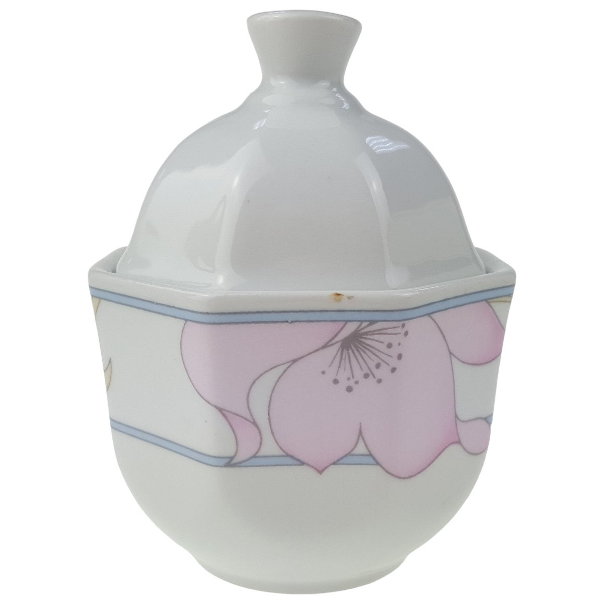 Zuckerdose Atelier Porzellan Bunte Blumen