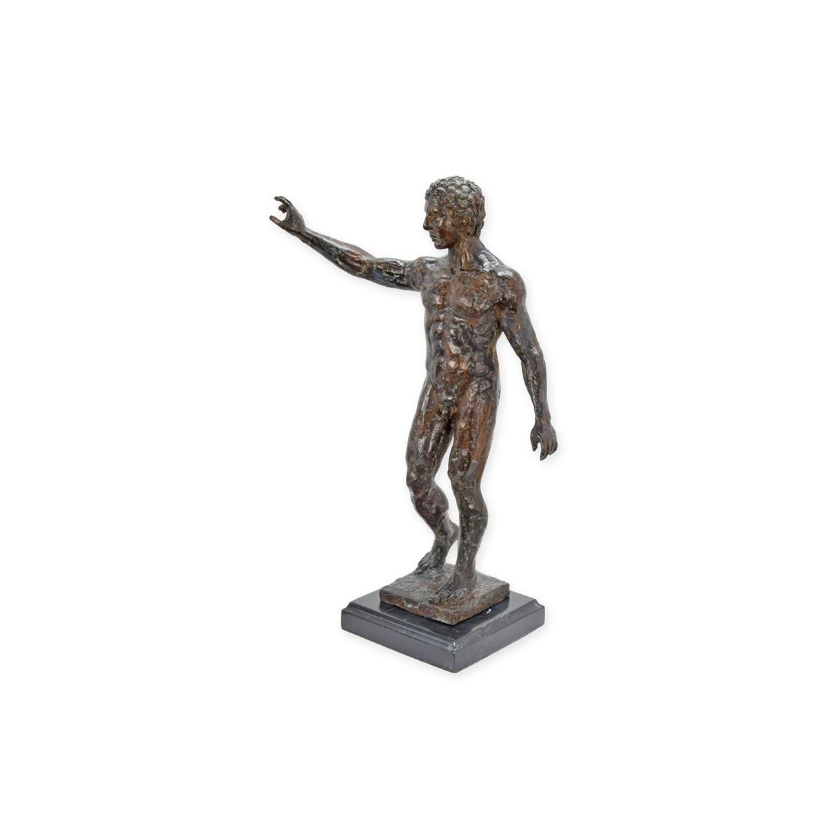 Bronzeskulptur Bronzefigur David