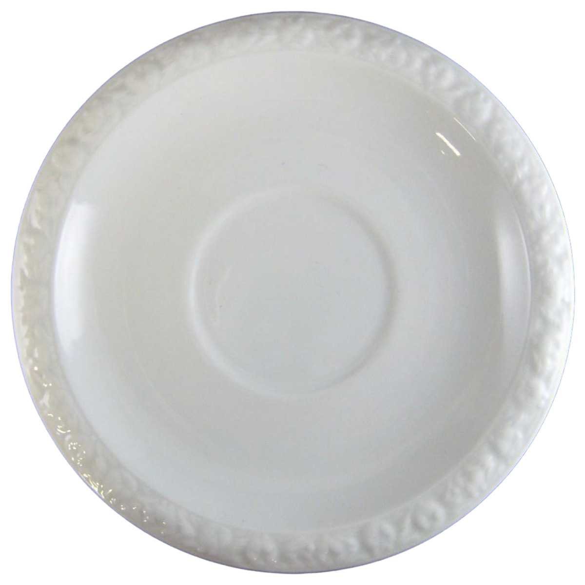 Untertasse für Kaffee 14 cm Rosenthal Maria Weiß I. Wahl gebraucht - gut