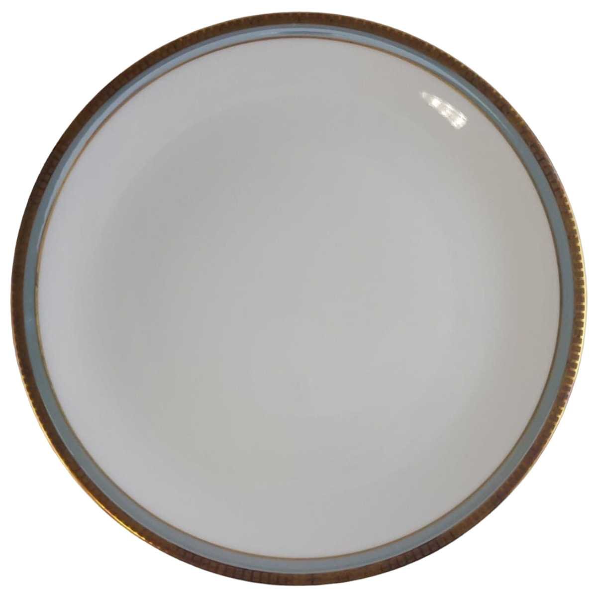 Kuchenteller Dessertteller Frühstücksteller 19,5 cm Thomas Porzellan Rheinland Blaulüster gebraucht - gut