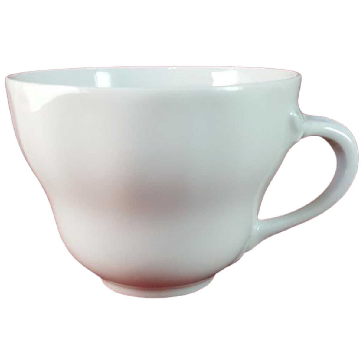 Kaffeetasse Tasse Schaller Weiß gebraucht - sehr gut